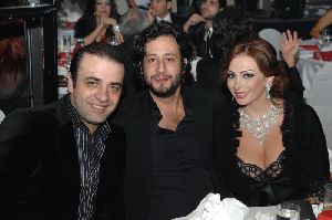 Amal Hijazi : amal hijazi with her husband mohammed