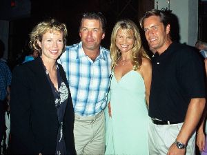 Christy Brinkley : Christie Brinkley and her ex-husband Peter Cook with Kim Basinger and Alec Baldwin