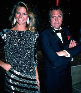 Christy Brinkley : Christie Brinkley with actor lee majors