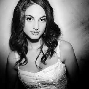 Alexa Ray Joel : poster black and white of Alexa