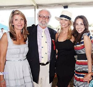 Alexa Ray Joel : Christy Brinkley, and Alexa Ray Joel at the Hampton Classic