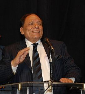 Adel Emam : at a conference