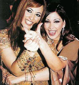 Elissa : Elissa togther with Sherine Wagdi