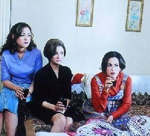 Hanan Turk : Hanan Turk with Menna Shalabi and Hind Sabri