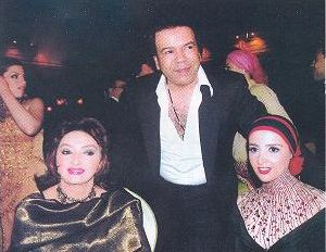 Hanan Turk : Nabeelah Ebaid with Khaled Agag and Hanan Turk