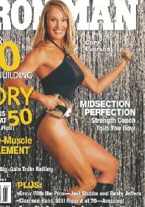 Cory Everson : on a magazine cover