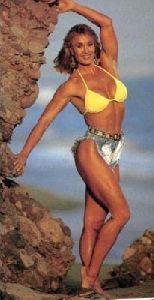 Cory Everson : yellow bikini