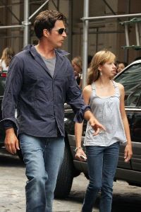 Harry Connick Jr : harry connick with his daugher Georgia