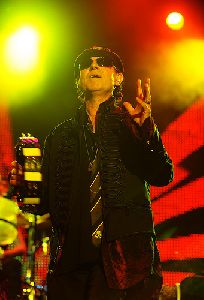 Scorpions  band  : live at a concert in Portugal