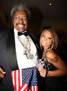 Tila Tequila photo standing beside Don King