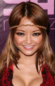 Tila Tequila : recent picture of tila new hair color at VMA pre-party on 3rd September 2008