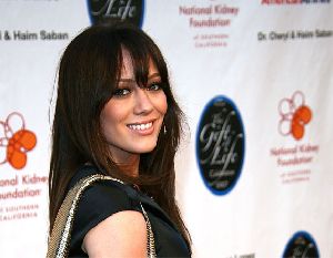 Hilary Duff : hilary on the red carpet of the gift of life 2007 celebration