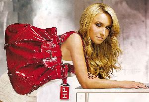 Hayden Panettiere : hayden panettiere promo advert for HP stylish bags