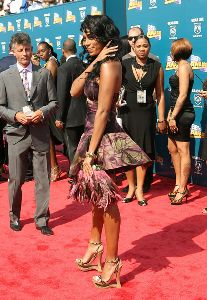 Solange Knowles : solange at the 2008 bet awards