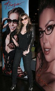 Thalia : Thalia as the face of the Vision Expo East to promote her Eyewear and Sunwear Collections