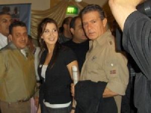 Nancy Ajram : a picture of jeejee lamara the manager of nancy ajram