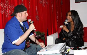 Brandy : backstage interview at z100