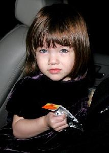 Suri Cruise : Suri cruise looking directly at the camera