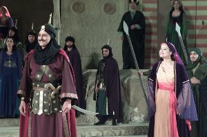 carole samaha : with jamal suleiman in El Moutanabi musical play