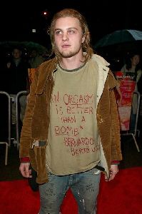 Michael Pitt : on the red carpt of the DREAMERS movie premiere at the Beekman Theater in 2004