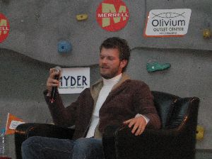 Kivanc Tatlitug at a Turkish TV interview