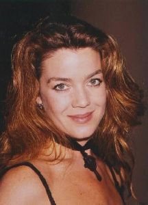 Claudia Christian light orange hair