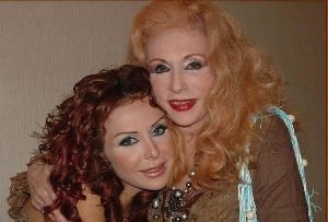 Roula Saad with the legendary Sabah (sabooha)