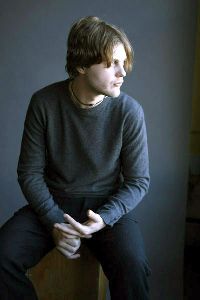 Michael Pitt sitting