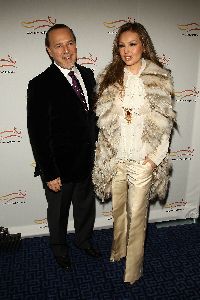 Thalia : and her husband Tommy Matolla attend The A Funny Thing Happened on the Way to Cure Parkinson s benefit for the Michael J. Fox Foundation on November 5, 2008 in New York City