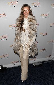 Thalia : on the red carpet of A Funny Thing Happened on the Way to Cure Parkinson s 2008 in New York City. This event raised over  4 million for Patients