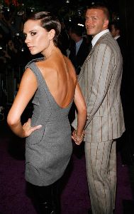 VICTORIA BECKHAM : with her husband David Beckham Launch  Signature  in newyork city