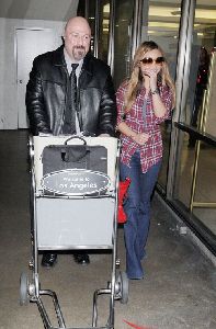 Tila Tequila : arriving at LAX airport on New Year s Day in Los Angeles, California on the 1st of January 2009