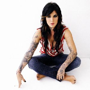 Kandice Hutchison tattooed arms