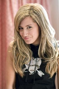 Ashley Tisdale wavy blonde long hair