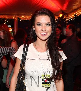 Audrina Patridge high quality photo at KROQ Almost Acoustic Christmas party