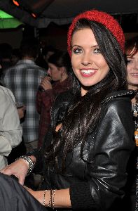 Audrina Patridge at the at KROQ Almost Acoustic Christmas party