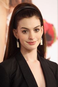 Anne Hathaway at the Bride Wars movie Premiere in New York City yesterday on January 5th 2009