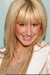 Ashley Tisdale golden-blond hair