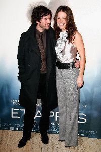 the two stars of afterwards movie Evangeline Lilly and Romain Duris