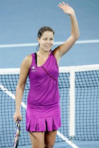 Ana Ivanovic high quality image of the Brisbane International match