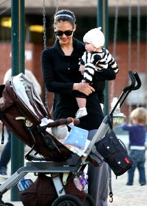 Jessica Alba spotted with daughter Honor Marie Warren