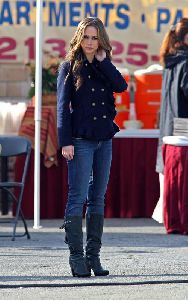 Jennifer Love Hewitt spotted filming another episode of Gost whisperer