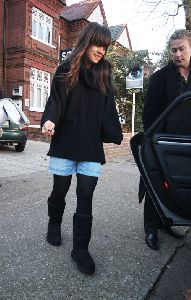 Lily Allen : leaves her house on the morning of the 6th of January 2009 to head off to a photoshoot