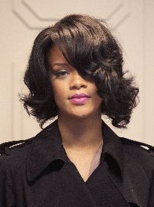 Rihanna short hair style