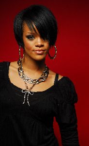 Rihanna studio photosession