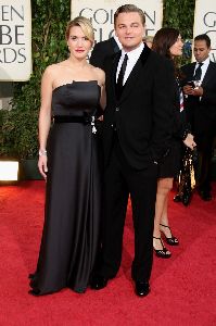 Kate Winslet and Leonardo DiCaprio at the 2009 Golden Globe Awards