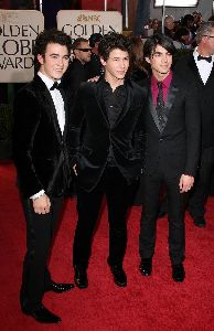 Jonas Brothers at the 66th Annual Golden Globe Awards