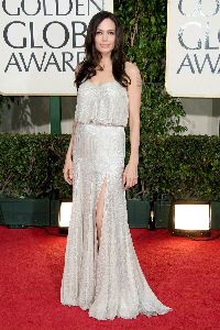 angelina jolie at the 66th Annual Golden Globe Awards