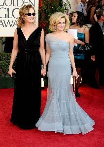 Drew Barrymore and Jessica Lange at the 66th Annual Golden Globe Awards