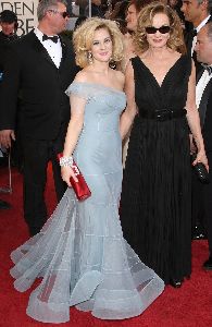 Drew Barrymore and Jessica Lange at the 66th Annual Golden Globe Awards